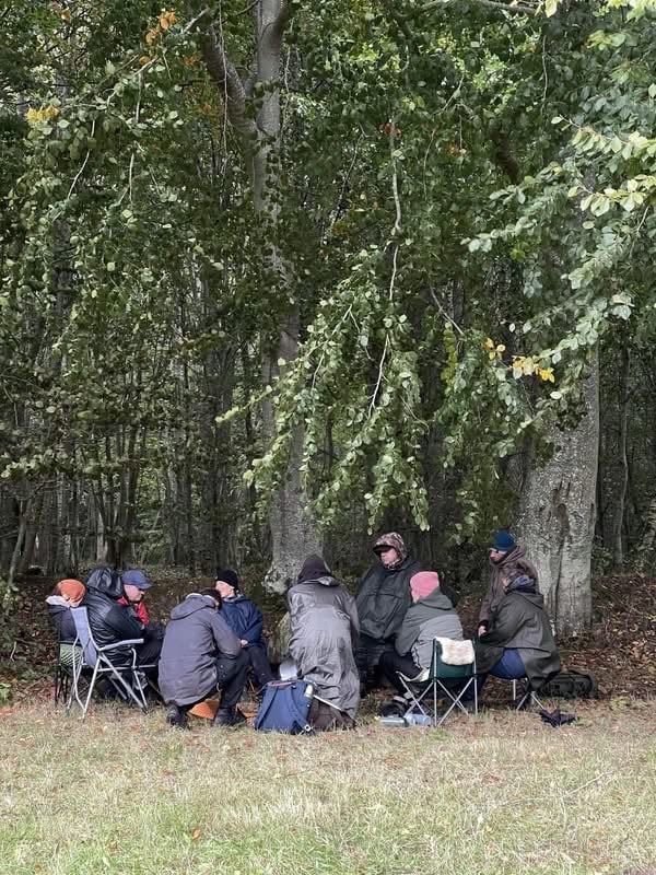 Når der undervises i regn rykker vi tæt sammen